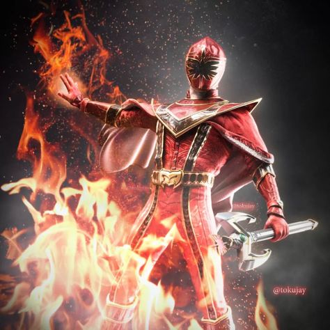 Did somebody say 🔥🔥🔥? Another look at rePower Mystic Red this week, and as you can tell, I'm going with the elemental theme pretty… | Instagram Power Rangers Poster, Kamen Rider Toys, Mystic Force, Ranger Armor, Power Rangers Mystic Force, Cartoon City, Saban's Power Rangers, Dnd Stories, Power Rangers Fan Art