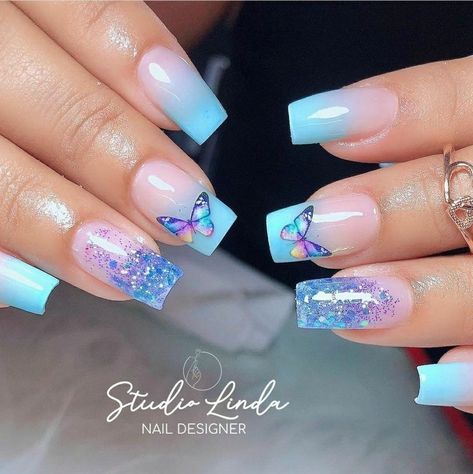 Cute Lavender Nails, Minion Nails, Elegant Touch Nails, Acrylic Toe Nails, Manicure Nail Designs, Lavender Nails, Spring Nail Designs, Fancy Nails Designs, Brighter Days