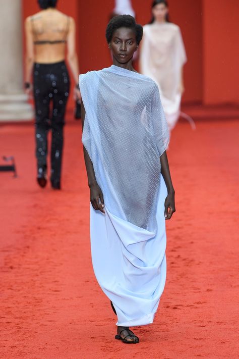 Sheer Clothing, 2023 Trends, Sheer Fashion, Sheer Skirt, Trend Forecasting, Spring 2023, Sheer Fabrics, Global Fashion, Rick Owens