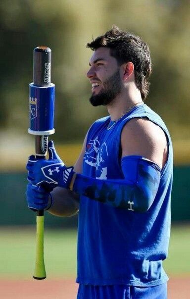 Eric Hosmer Spring Training Surprise, AZ Hosmer Haircut, Eric Hosmer Haircut, Baseball Haircuts, Kc Royals Baseball, Eric Hosmer, Royals Baseball, Kc Royals, Spring Training, Kansas City Royals