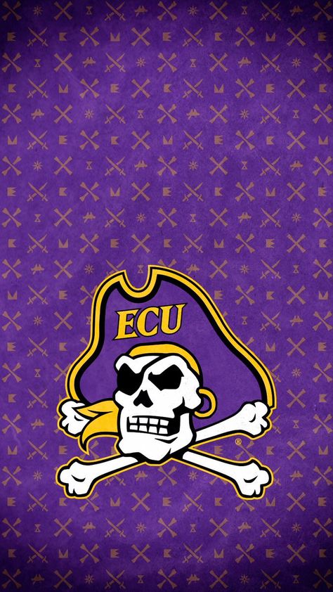 ECU Ecu Pirates Wallpaper, Ecu Football, Uw Huskies, Ecu Pirates, Baseball Wallpaper, East Carolina University, Digital Experience, Lock Screens, Sports Graphics