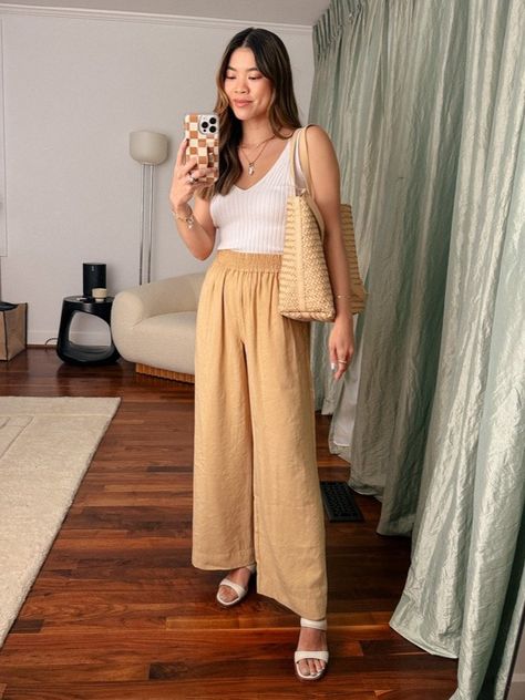 Madewell Summer Sale Picks — by CHLOE WEN Extremely Hot Weather Outfits, Very Hot Weather Outfit Summer, Hot Weather Office Outfits, Humid Weather Outfit, Outfit Ideas For Hot Weather, Outfits For Hot Weather, Summer Going Out Outfit, Desert Outfit, Hot Weather Outfits