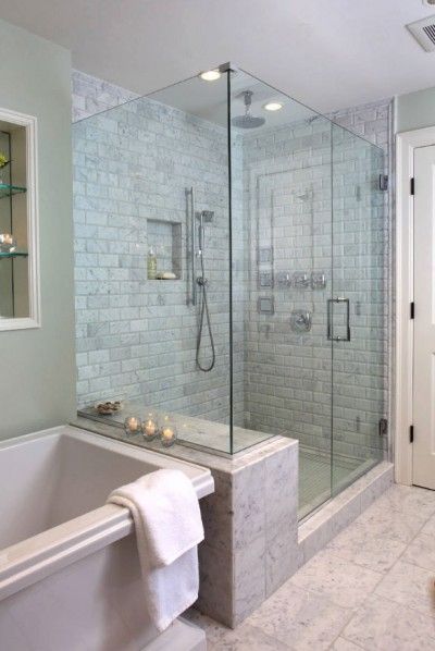 Traditional Bathroom Designs, Minimalist Bathroom Design, Bathroom Shower Tile, Bathroom Remodel Shower, Bath Room, Minimalist Bathroom, Shower Remodel, Bath Tub, Bathroom Remodel Master