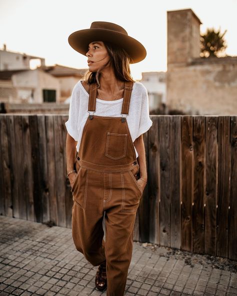 OTTWAY on Instagram: “The Brown Jacks Overalls | True vintage in design, made from an earthen toned and less processed cotton, with adjustable utility straps and…” Oversized Overalls, Brown Overalls, Dungaree Outfit, Queer Eye, Vintage Inspired Design, True Vintage, In Design, Vintage Shirts, Quality Clothing