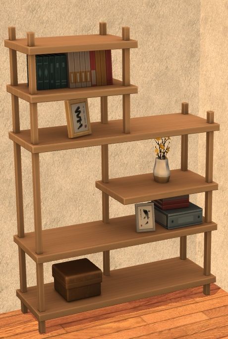 TheNinthWaveSims: The Sims 2 - TS4 Snowy Escape Asymmetric Balance Bookcase For The Sims 2 Sims 2 Decor Cc, Sims 4t2, Snowy Escape, Sims 2 Cc, Sims 2 Games, Star Wars 7, Ts2 Cc, Sims 4 Mm Cc, Casas The Sims 4