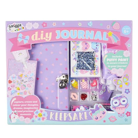 Girl School Supplies, Diy Diary, Kawaii School Supplies, Keepsake Journal, Diary Journal, Puffy Paint, Glitter Stickers, Cute Notebooks, Cute School Supplies