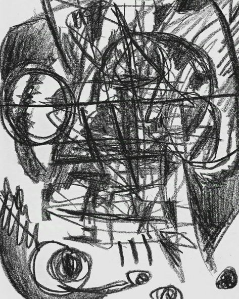 Abstraction of october days • Expressive dark drawing Five-minute sketch #expressionist #expressivearts #expressionist #abstractexpression #abstractexpressionist #abstractartworks #blackdrawing #outsiderartist #artbrut #weirdartist #darkdrawings #darkaesthetics #chaotic #avantgardeart #monochromeart #darksurrealism #darkartwork #sketchdrawings #sketchartwork #sketchartist Chaotic Drawing, Chaotic Art, October Days, Outsider Artists, Avant Garde Art, Dark Artwork, Monochrome Art, Art Brut, Abstract Expressionist