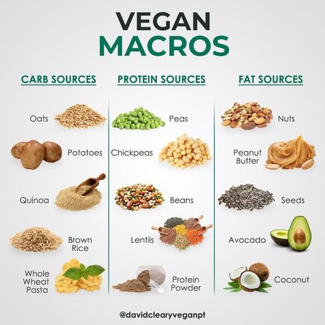 Hclf Vegan Recipes, Vegan Macros, Vegan Bodybuilding Diet, Holistic Food, Transformation Church, Vegan Info, Vegan Protein Recipes, Vegan Tips, Food Tracking