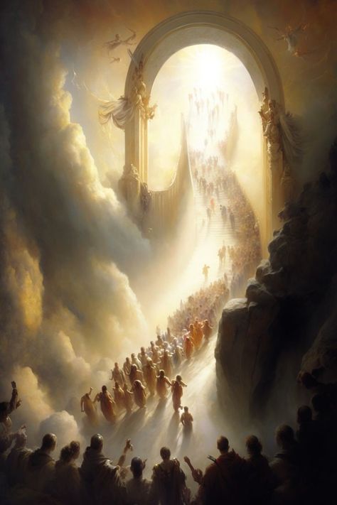 Heaven Looks Like, Angels From Heaven, Heaven Pictures Backgrounds, Heaven Art Aesthetic, Heaven Pictures Paradise, Heaven Wallpaper Aesthetic, Kingdom Of Heaven Art, Painting Of Heaven, Heavenly Angels Art