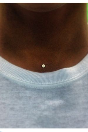 Throat Dermal Throat Dermal Piercing, Throat Piercing, Neck Dermal Piercing, Neck Dermal, Face Dermal Piercing, Face Dermal, Dermal Piercing, Cute Piercings, Body Piercings