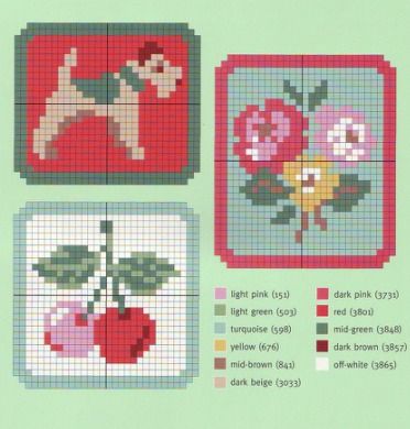 Cath Kidston needlework chart Tapestry Graph, Alpha Crochet, Grid Crochet, Pixel Grid, Crochet Grid, Grid Patterns, Graph Crochet, Pixel Crochet, Tapestry Crochet Patterns