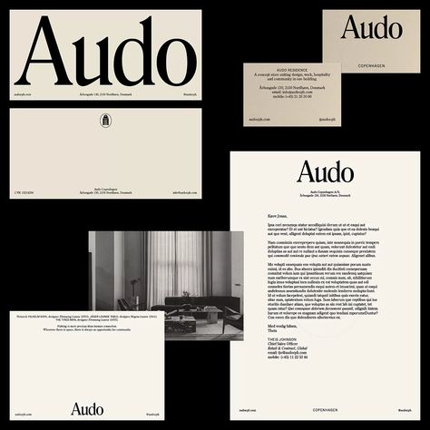 Studio C — Audo Copenhagen Printed Portfolio Design, Brand Collateral, Audo Copenhagen, Danish Interior, Copenhagen Design, Print Collateral, Studio C, Brand Concept, Cards Design