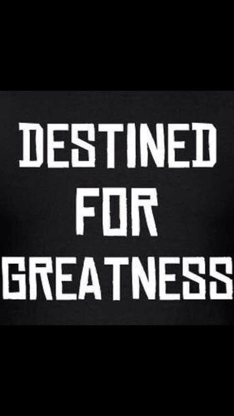 Destined for Greatness Destined For Greatness Quotes, Greatness Quotes, Fitness Posters, Darren Hardy, Destined For Greatness, I'm Not Perfect, Workout Posters, Friendship Day Quotes, Sarcastic Quotes