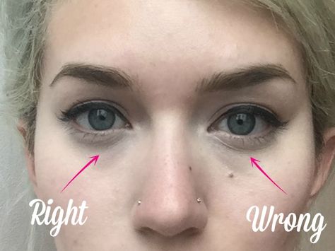 How to Stop Under Eye Concealer From Creasing - Concealer Trick for Dark Circles Bumps Under Eyes, Under Eye Creases, Concealer Tricks, Beauty Mistakes, Makeup Tip, Hair Mistakes, Best Concealer, Under Eyes, Dark Circles Under Eyes