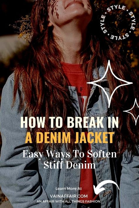 How To Break In A Jean Jacket. Fashion tips for women ideas. Jean Jacket Fashion, Denim Diy Clothes, Demin Jacket, Jean Jacket Outfits, Denim Jacket Outfit, Over 60 Fashion, Denim Diy, 60 Fashion, Tips For Women