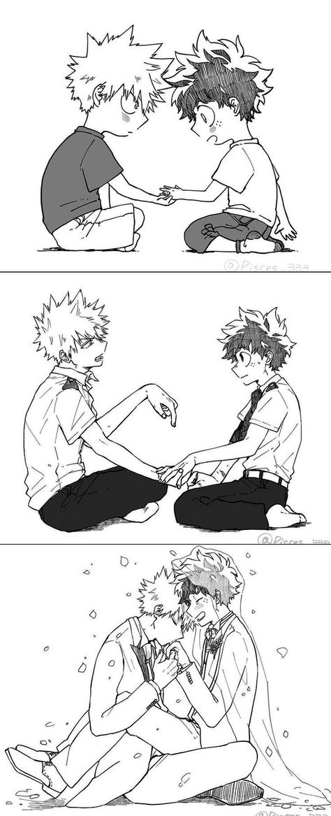 Bakudeku Comic Dub Spicy, Top Deku X Bottom Kacchan, Bakudeku Mpreg Birth, Bkdk Cute, Dibujos Anime Chibi, Couples Cosplay, Doraemon Wallpapers, Anime Sisters, Cute Couples Kissing