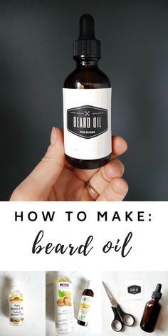 Beard Oil Diy, Beard Balm Recipe, Beard Oil Recipe Diy, Homemade Beard Oil, Diy Beard Oil, Beard Oil Recipe, Mens Beard, Diy Beard, Best Beard Oil