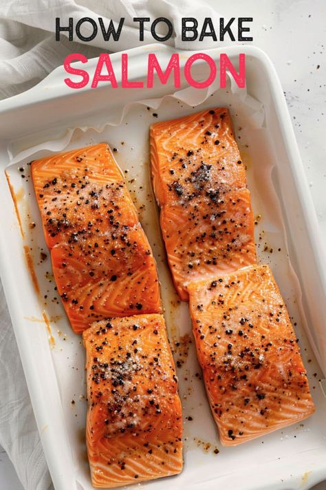 Pioneer Woman Salmon In Oven, Cooking Salmon With Skin On, How To Fix Salmon, Baked Samon, Baked Salmon Recipes Oven Easy, How To Cook Salmon, Best Salmon Recipe Baked, Salmon With Skin Recipes, Salmon Crispy Skin