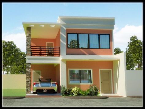 Architecture, Two Storey House Designs And Floor: Affordable Two-Story House Plans from 2nd Floor House Design, House Design Philippines, Small House Design Philippines, Two Storey House Plans, Philippines House Design, Two Story House Design, Affordable House Plans, Two Story House, Modern Small House Design