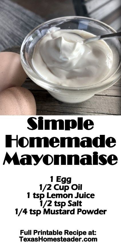 Homemade Mayonnaise Recipe ~ Texas Homesteader ~ Flavored Mayonnaise Recipe, Homesteading Inspiration, Garlic Mayonnaise, Baking Mix Recipes, Mayonnaise Recipe, Homestead Ideas, Ham Salad, Thrifty Thursday, Homemade Mayonnaise