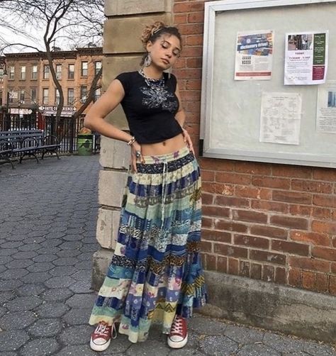 Indie Outfits Grunge Alternative Fashion, Alternative Fashion Skirts, Indie Outfits Alternative Fashion, Indie Outfits Grunge, Indie Outfits Aesthetic, Moda Hippie, Mode Hippie, Estilo Indie, Estilo Hippie