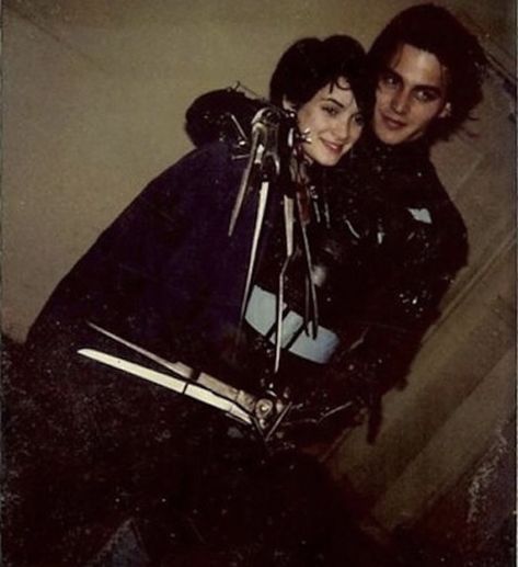 Depp And Winona Ryder, Johnny Depp And Winona Ryder, Johnny And Winona, Johnny Depp And Winona, Louise Brealey, Winona Forever, جوني ديب, Young Johnny Depp, Tim Burton Films