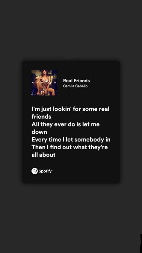 Real Friends Lyrics, Friends Song, Let Me Down, Music Heals, Real Friends, Motivational Quotes, Healing, Let It Be, Songs