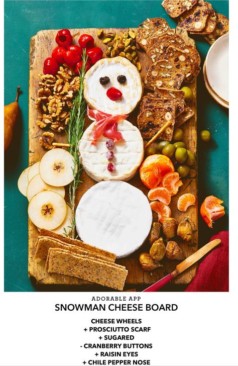 Dec 2019 Good Housekeeping Holiday Appetizers Thanksgiving, Christmas Cheese Board, Freeze Pizza Dough, Best Christmas Appetizers, Christmas Appetizers Easy, Roasted Artichoke, Cheese Wheel, Christmas Cheese, App Ideas