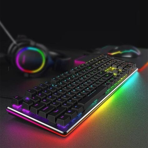 Keyboard Photoshoot, Gaming Keyboard Aesthetic, Keyboard Aesthetic, Rgb Keyboard, Blurry Aesthetic, Keyboard Design, Gamer Keyboard, Gaming Furniture, Setup Gamer