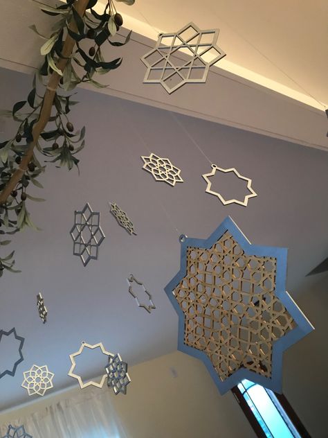 Ramadan Restaurant Decorations, Ramadhan Decoration Ideas, Ramadhan Decor Ideas, Hari Raya Decoration Ideas, Raya Decoration Ideas, Ramadan Decorations Ideas, Ramadhan Decoration, Ramadhan Decor, Hari Raya Decoration