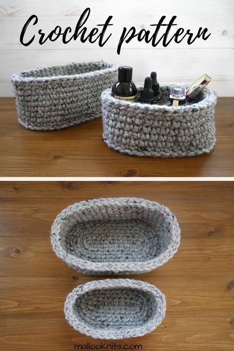 Simple Crochet Pattern, Crochet Basket Tutorial, Crochet Basket Pattern Free, Crochet Storage Baskets, Crochet Bowl, Crochet Baskets, Crochet Storage, Simple Crochet, Crochet Basket Pattern