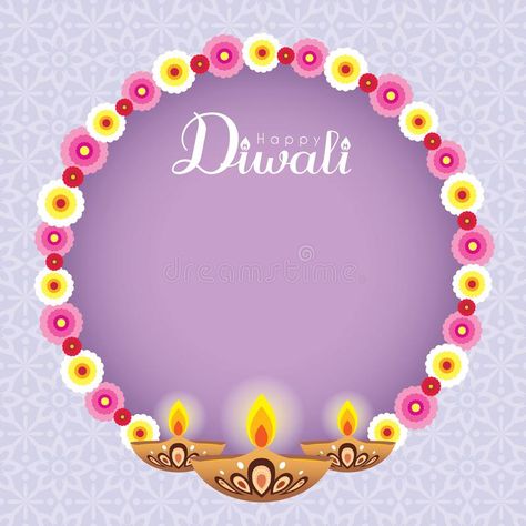 Diwali Greetings Template, Happy Diwali Greetings Card Designs, Happy Diwali Templates, Oil Lamp Illustration, Diwali Template Design, Deepavali Design, Deepavali Greeting, Diwali Greetings With Name, Diwali Template