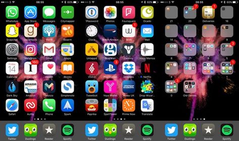 Life Hacks Iphone, Organize Apps On Iphone, Whats On My Iphone, Phone Apps Iphone, Organize Phone Apps, Iphone Information, Icon Iphone, Iphone Home Screen, Application Iphone