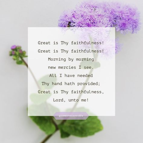 God My Father, Great Is Thy Faithfulness Hymn Lyrics, Great Is Thy Faithfulness Hymn, Just As I Am Hymn Lyrics, For The Beauty Of The Earth Hymn, Great Is Thy Faithfulness Sheet Music, Trust And Obey Hymn, Great Is Thy Faithfulness, New Mercies