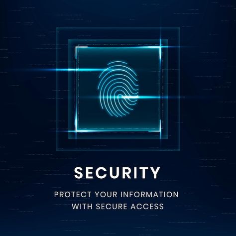 Data security technology template psd wi... | Free Vector #Freepik #freevector #fingerprint-scanner #biometric #security-technology #digital-security Technology Template, Digital Security, Fingerprint Scanner, Camera Wallpaper, Biometrics Technology, Altenew Cards, Security Cam, Security Technology, Coal Mining