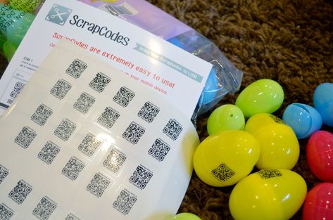 A fun and different twist to your Easter egg hunt. Use QR codes on Easter eggs and leave hints to help your kids find their way to their goodies left by the Easter bunny! Easter Hunt, About Easter, The Easter Bunny, Qr Codes, Easter Egg Hunt, Egg Hunt, Easter Egg, Qr Code, Easter Bunny