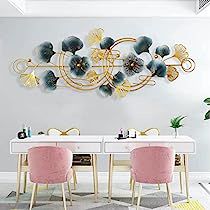 Metal Wall Decor Living Room, Gold Metal Wall Art, Modern Wall Sculptures, Wall Art Decor Bedroom, Gold Living Room Decor, 3d Metal Wall Art, Grand Art Mural, Gold Wall Art, Brown Wall Art