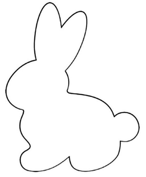 Neusa Tessaro | VK Easter Wood Projects, Diy – Velikonoce, Easter Bunny Template, Bunny Templates, Easter Templates, Easter Preschool, Easter Craft Decorations, Easter Bunny Crafts, Spring Easter Crafts