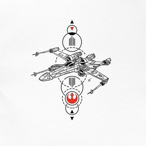 Starwars Ship Tattoo, Star Wars Tattoo X Wing, Millenium Falcon Tattoo, Star Wars Tattoo Design, Steve Tattoo, Ryan Tattoo, Stormtrooper Tattoo, Lightsaber Tattoo, Pilot Tattoo