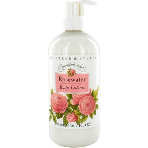 Crabtree And Evelyn, Rose Lotion, Rose Body Lotion, Rose Body, Crabtree & Evelyn, A Seal, Affordable Skin Care, Personal Hygiene, Rose Water