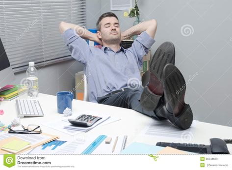 Lazy Worker, Lazy Person, Office Worker, The Desk, Body Reference, Small Office, Cover Photo, Cover Photos, Full Body