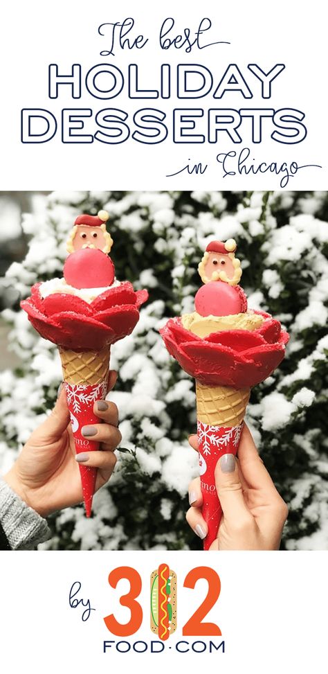 Best Holiday Desserts, Food In Chicago, Unique Decor Ideas, Chicago Christmas, Trending Home Decor, Chicago Things To Do, Home Interior Ideas, Holiday Sides, Best Cookies