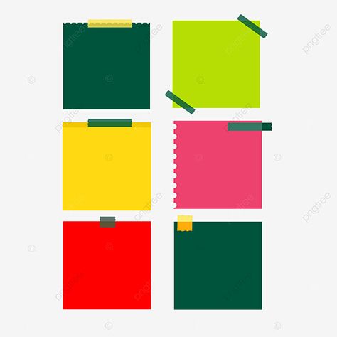 Sticky Note Illustration, Sticky Notes Design, Sticky Note Clipart, School Sticky Notes, Sticky Notes Collection, Note Memo, Png Hd, Notes Design, Sticky Note