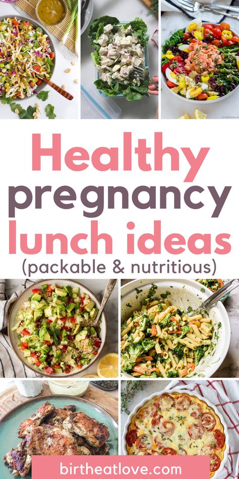 Healthy pregnancy diet lunch ideas! Wondering what to eat for lunch while pregnant? Here are a few quick and easy work lunch ideas for pregnant women that are nutritious and pack well. Meal For Pregnant Woman, Healthy Eating For Pregnant Women, Lunch Ideas When Pregnant, Healthy Lunch Ideas For Pregnant Women, Pregnant Lunch Ideas, Dinner Ideas For Pregnant Women, Pregnancy Lunches For Work, Lunch Ideas For Pregnant Women, Easy Work Lunch Ideas