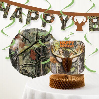 Camo Party Decorations, Hunting Camo Party, Hunting Birthday Party, Camo Birthday Party, Red Party Decorations, Camo Party, Camo Birthday, Paper Lanterns Wedding, Hunting Birthday