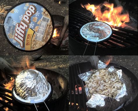 They still make this! Campfire Popcorn, Jiffy Pop, Earth Day And Night, Campfire Party, How To Make Popcorn, 70s Nostalgia, Popcorn Popper, Pop Popcorn, Popcorn Recipes