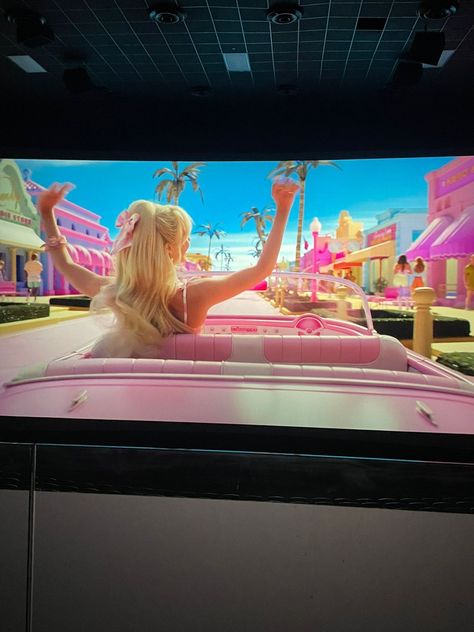 Movie Theater Aesthetic, School Spirit Week, The Barbie Movie, Pretty Pink Princess, Cinema Photography, Picture Movie, Barbie Movie, Movie Screen, Scene Hair