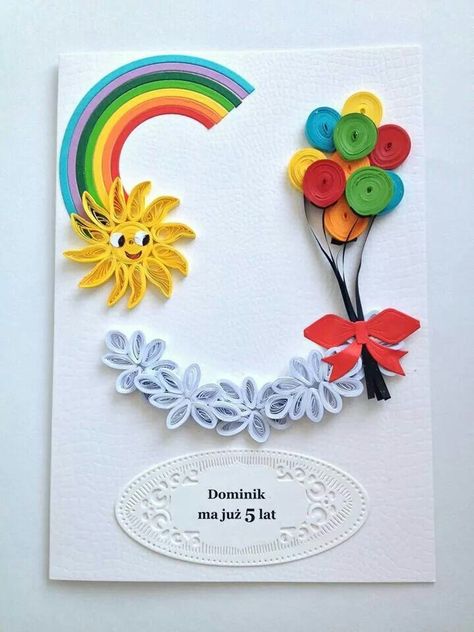 ♡ Quilling Birthday Cards, Quilling Flower Designs, Quilled Cards, Paper Quilling Earrings, Paper Quilling Tutorial, Paper Quilling For Beginners, Rolled Paper Art, Paper Quilling Flowers, Paper Quilling Cards