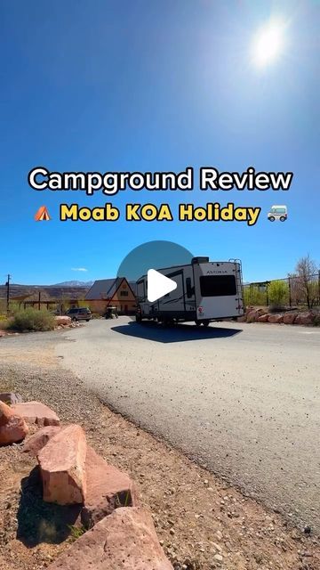 KOA on Instagram: "Looking for a camping getaway this fall or winter? Moab KOA Holiday’s the spot for you. 🏜️ #KOACamping 
🎥: @baileygoesoutside" August 19, The Spot, Camping, On Instagram, Instagram