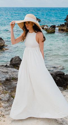 Long Sun Dress, No Homework, Ripped Denim Skirts, Tanned Skin, White Ruffle Dress, Summer Apparel, Outfits To Copy, White Maxi Dress, Maxi Skirt Dress